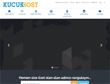 Tablet Screenshot of kucukhost.com